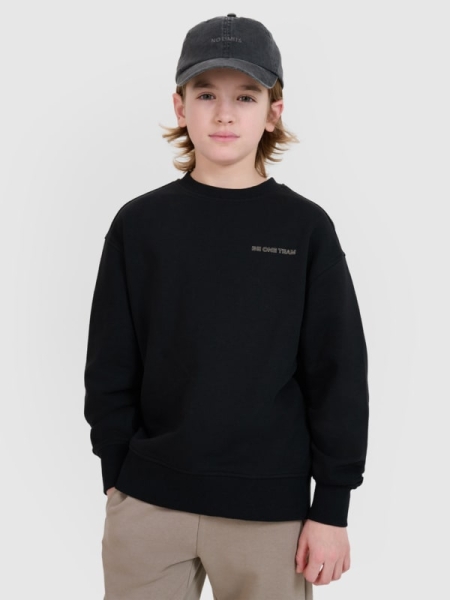 Sweatshirt para Chico - Negro - 4FJWSS25TSWSM1713    