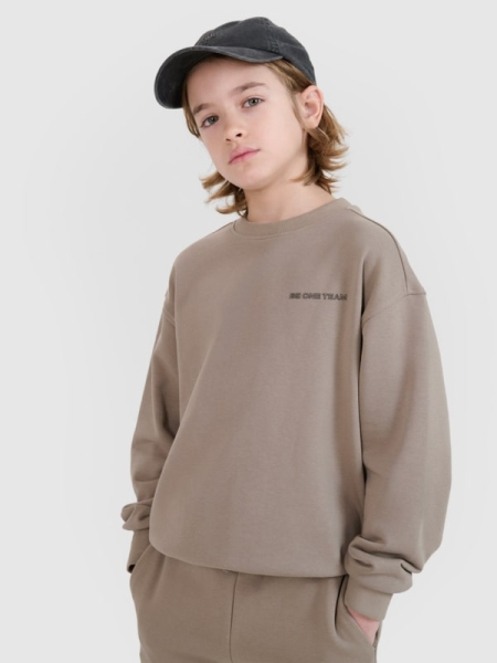 Sweatshirt para Chico - Beige - 4FJWSS25TSWSM1713    