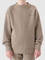 SUDADERA 4FJWSS25TSWSM1713 Beige