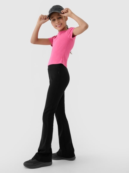Pantalones de Chándal para Chica  - Negro - 4FJWSS25TTIGF199  