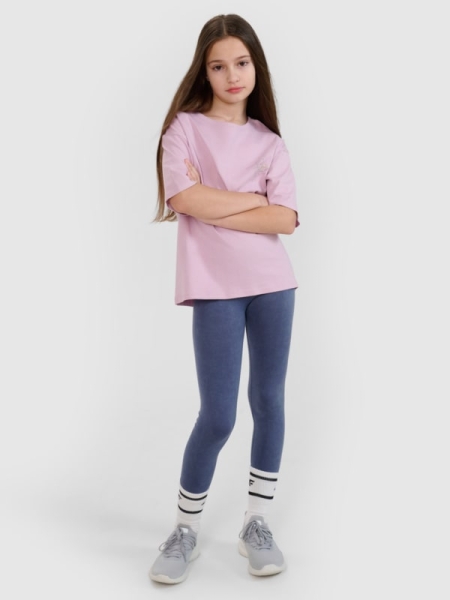 Leggins para Chica - Azul Marino - 4FJWSS25TTIGF221          