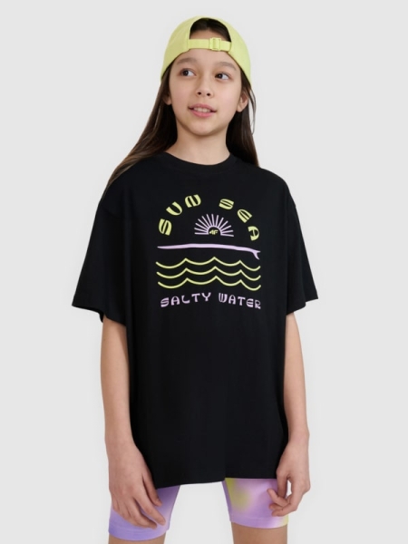 TSHIRT 4FJWSS25TTSHF1870 negro