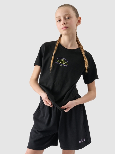 TSHIRT 4FJWSS25TTSHF1871 negro