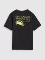 Camiseta oversize de chico con estampado - negro 4FJWSS25TTSHM1914 negro