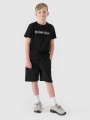 Camiseta de chico con estampado - negro 4FJWSS25TTSHM2186 negro