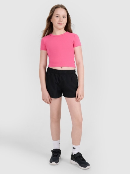 Pantalones de Natación para Chica - Negro - 4FJWSS25UBDSF151  
