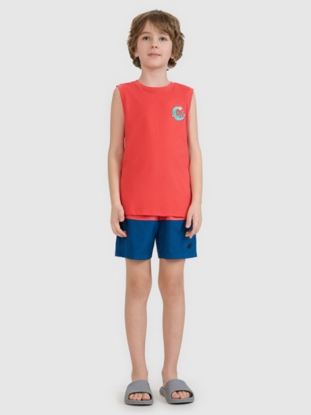 Pantalones de Natación para Chico - Rosa/Rojo - 4FJWSS25UBDSM116 