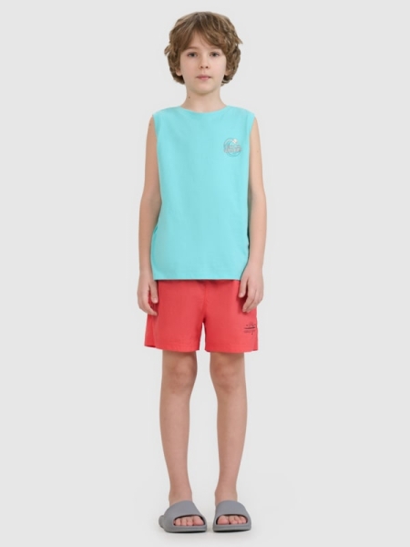 Pantalones de Natación/Playa para Chico - Rojo/Rosa - 4FJWSS25UBDSM117     