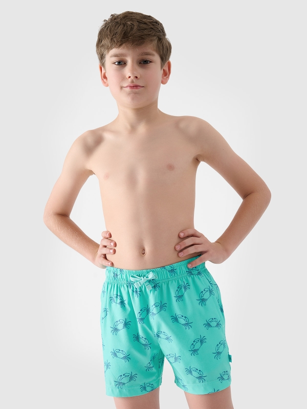 boardshorts playa niño - turquesa 4FJWSS25UBDSM121 turquesa