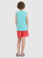 Pantalones de Natación/Playa para Chico - Rojo - 4FJWSS25UBDSM121      