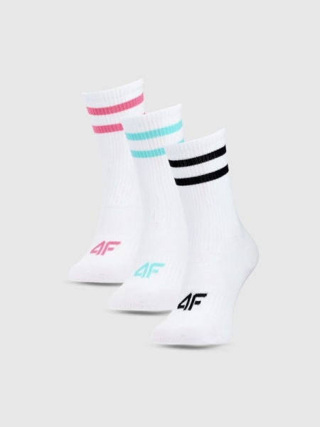 Calcetines para Chica (3-Pack) - Multicolorido - 4FJWSS25USOCF346              