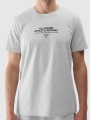 Camiseta de hombre con estampado - gris 4FRSS24TTSHM2063 gris