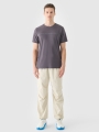Camiseta hombre regular con estampado - gris 4FRSS24TTSHM2077 gris