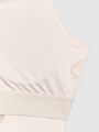 Top de entrenamiento de secado rápido para mujer - blanco 4FRSS25TFSLF430 Blanco