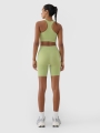 Pantalones Cortos Sin Costuras para Mujer - Verde - 4FRSS25TFSTF022