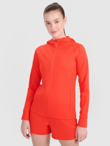 Abrigo de Hándal Quick Dry para Mujer - Rojo - 4FRSS25TFSWF467   