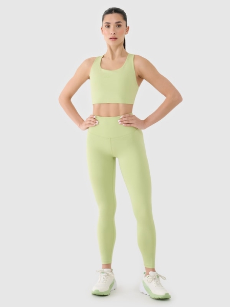 Leggings de Cintura Alta Para Mujer - Verde - 4FRSS25TFTIF306 
