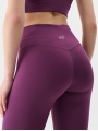 Leggings de entrenamiento de cintura alta para mujer - violeta 4FRSS25TFTIF306 violeta