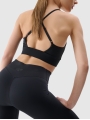 Leggings de entrenamiento de secado rápido para mujer - Negro 4FRSS25TFTIF307 negro