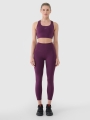 Leggings de Cintura Alta para Mujer - Púrpura/Violeta - 4FRSS25TFTIF308