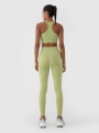 Leggins Cortos Sin Costuras para Mujer - Verde - 4FRSS25TFTIF309