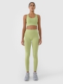 Leggins Cortos Sin Costuras para Mujer - Verde - 4FRSS25TFTIF309