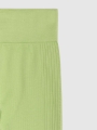 Leggins Cortos Sin Costuras para Mujer - Verde - 4FRSS25TFTIF309