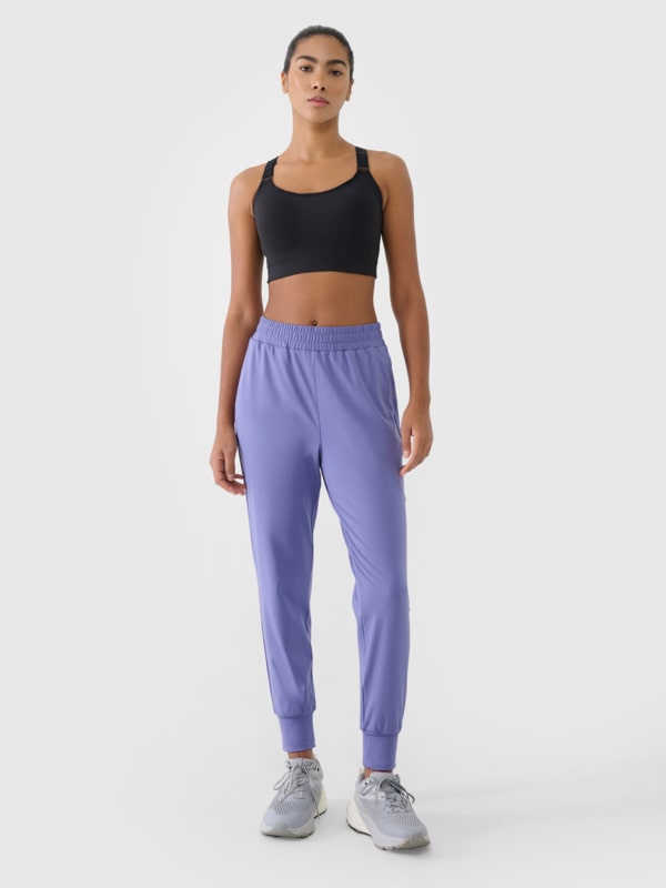 Pantalones de Chándal de Secado Rápido para Mujer - Azul Marino - 4FRSS25TFTRF0789