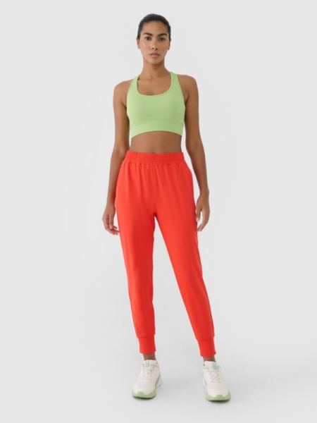 Pantalones de Chándal de Secado Rápido para Mujer - Rojo - 4FRSS25TFTRF0789 
