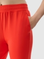 Pantalones de entrenamiento de secado rápido para mujer - Rojo 4FRSS25TFTRF0789 Rojo