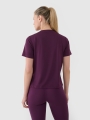 Camiseta de entrenamiento oversize de secado rápido para mujer - Violeta 4FRSS25TFTSF1236 violeta