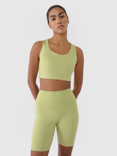 Sujetador de entrenamiento de baja sujeción para mujer - Verde 4FRSS25USBAF152 Verde