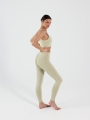 Sujetador de entrenamiento con sujeción media - verde 4FRSS25USBAF167 Verde