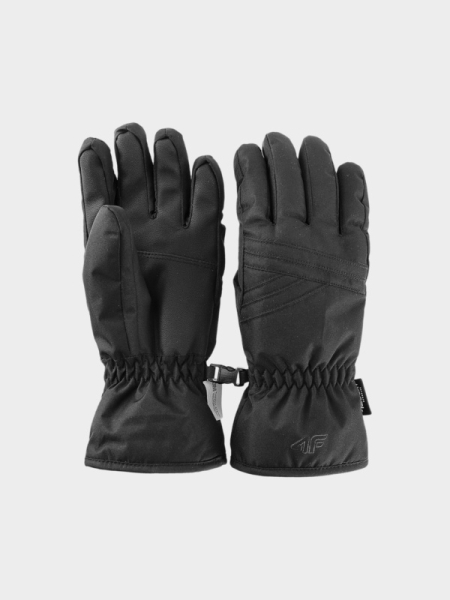 Guantes de Ski para Mujer - Negro - 4FWAW24AFGLF145 
