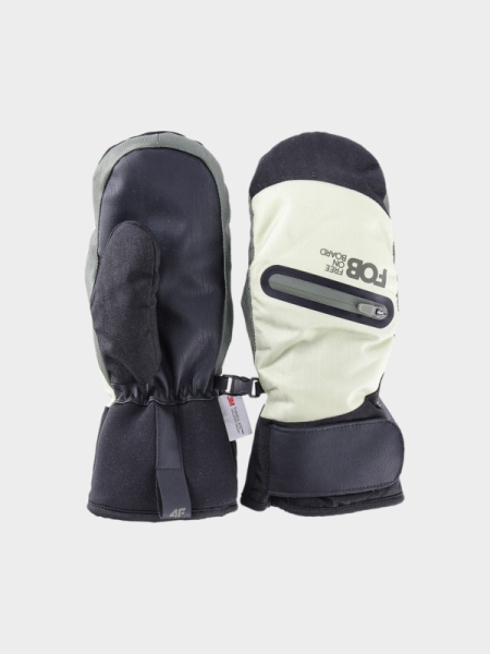 Guantes de Ski para Mujer - Olivia/Caqui - 4FWAW24AFGLF146 