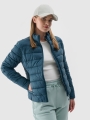 Chaqueta de pluma de mujer con relleno reciclado - teal 4FWAW24TDJAF467 turquesa