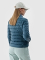 Chaqueta de pluma de mujer con relleno reciclado - teal 4FWAW24TDJAF467 turquesa