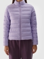 Chaqueta de pluma de mujer con relleno reciclado - violeta 4FWAW24TDJAF467 violeta