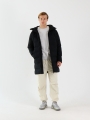 Chaqueta Acolchada con Relleno Sintético y Membrana 10000 para Hombre - Negro - 4FWAW24TDJAM489