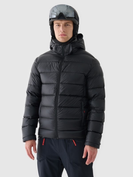 Chaqueta de Esquí Acolchada con Relleno Natural - Negro - 4FWAW24TDJAM522