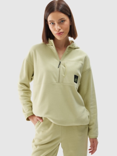 Abrigo de Hándal para Mujer - Olivia/Caqui - 4FWAW24TFLEF248                                         