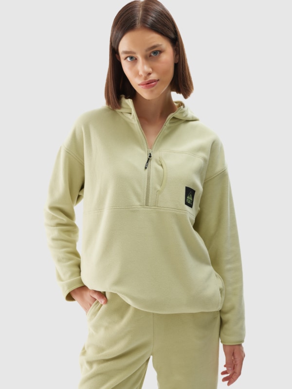 Abrigo de Hándal para Mujer - Olivia/Caqui - 4FWAW24TFLEF248