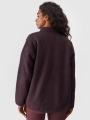 Forro polar sherpa regular de mujer con cuello alto - violeta 4FWAW24TFLEF257 violeta