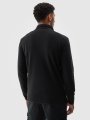 Forro polar normal de hombre con cuello alto - negro 4FWAW24TFLEM250 negro