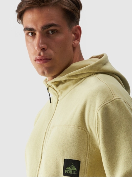 Abrigo Oversize de Hándal para Hombre - Olivia/Caqui - 4FWAW24TFLEM252 
