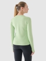 Camiseta De Entrenamiento De Manga Larga Para Mujer - Verde - 4FWAW24TFLOF249 