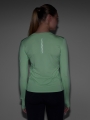 Camiseta De Entrenamiento De Manga Larga Para Mujer - Verde - 4FWAW24TFLOF249 