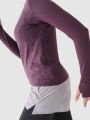 Camiseta De Entrenamiento De Manga Larga Para Mujer - Violeta - 4FWAW24TFLOF249   