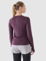 Camiseta De Entrenamiento De Manga Larga Para Mujer - Violeta - 4FWAW24TFLOF249   