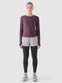Camiseta De Entrenamiento De Manga Larga Para Mujer - Violeta - 4FWAW24TFLOF249   